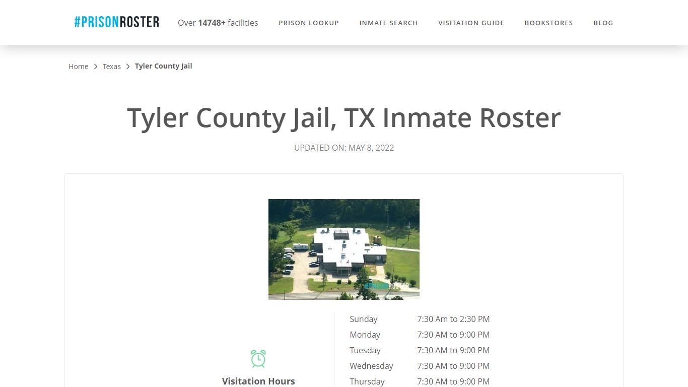 Tyler County Jail, TX Inmate Roster - Prisonroster